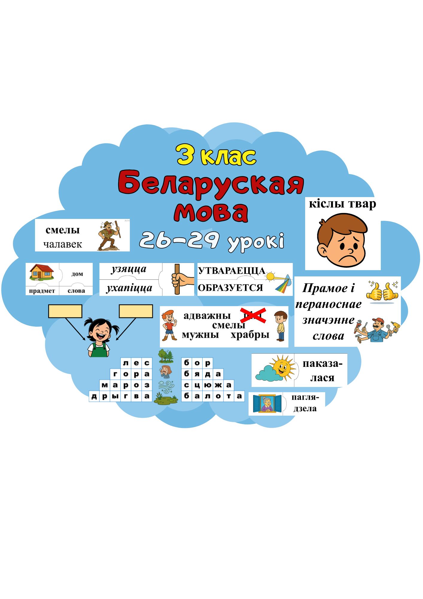 Оформление 26-29 урок 3 класс